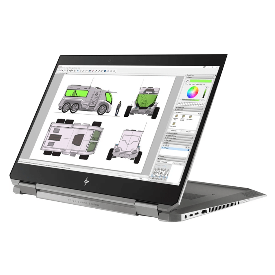 HP ZBOOK STUDIO G5 Intel Xeon 32GB RAM 512GB SSD 4GB Graphics Card X360 Touch Screen 2 in 1 - Refurbished