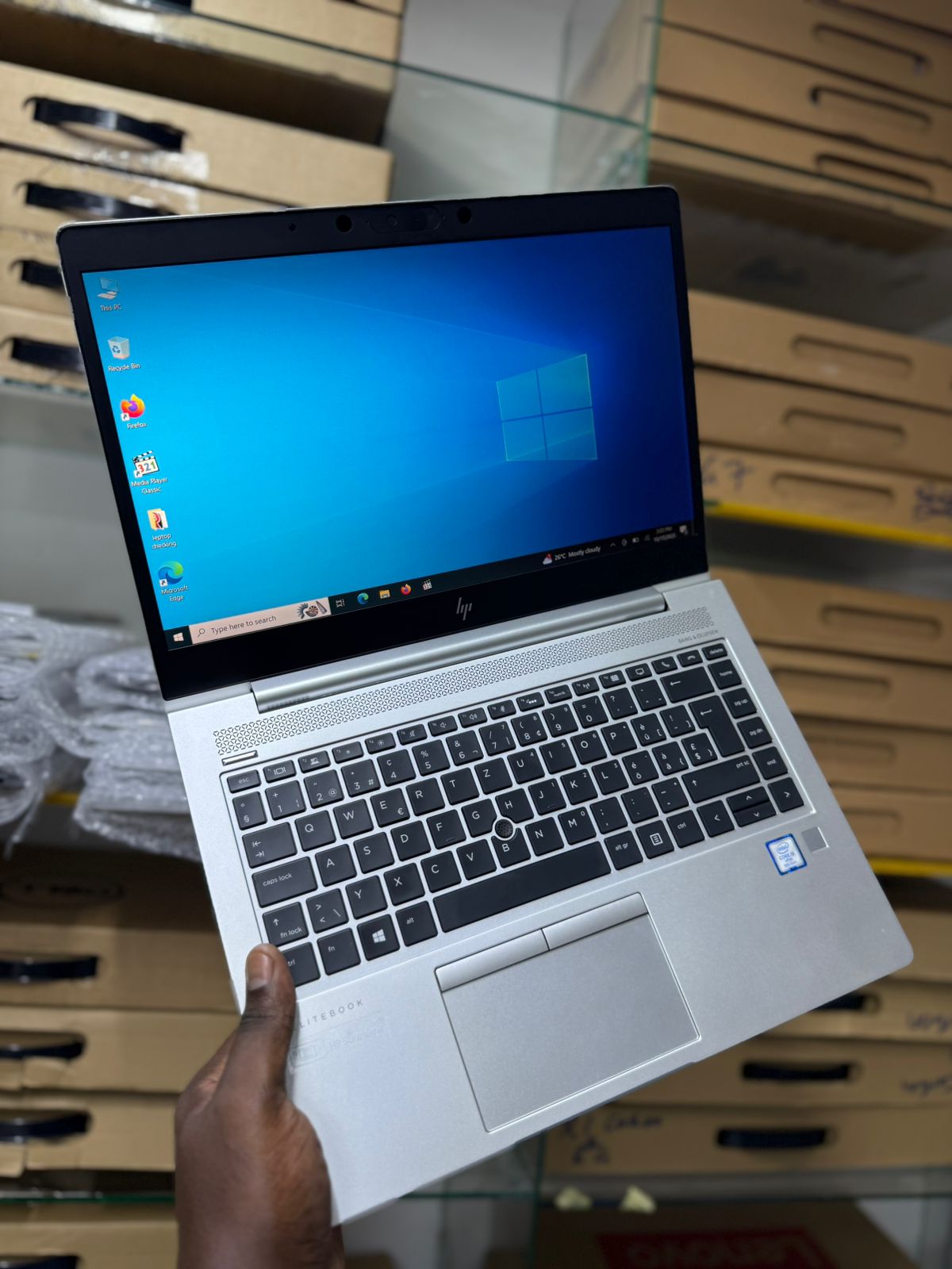 HP EliteBook 745 G6 AMD Ryzen 7 16GB RAM 256GB SSD 14" FHD Display Integrated 2GB AMD Radeon Vega Graphics Card Bang & Olufsen Audio Ex UK 6 Months Warranty -Certified Refubished