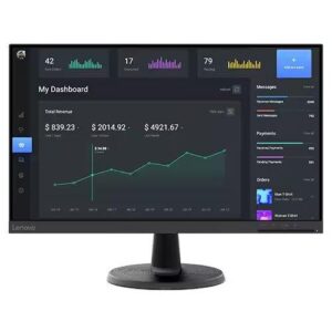 Lenovo D24-40 24-inch Monitor - Black